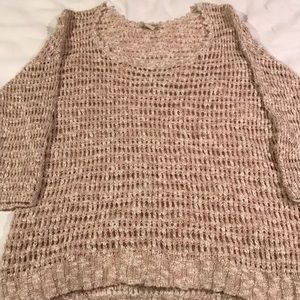 Women’s lucky brand see through sweater